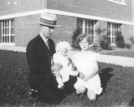 Michael LaSurke with daughters Phyllis and Vera